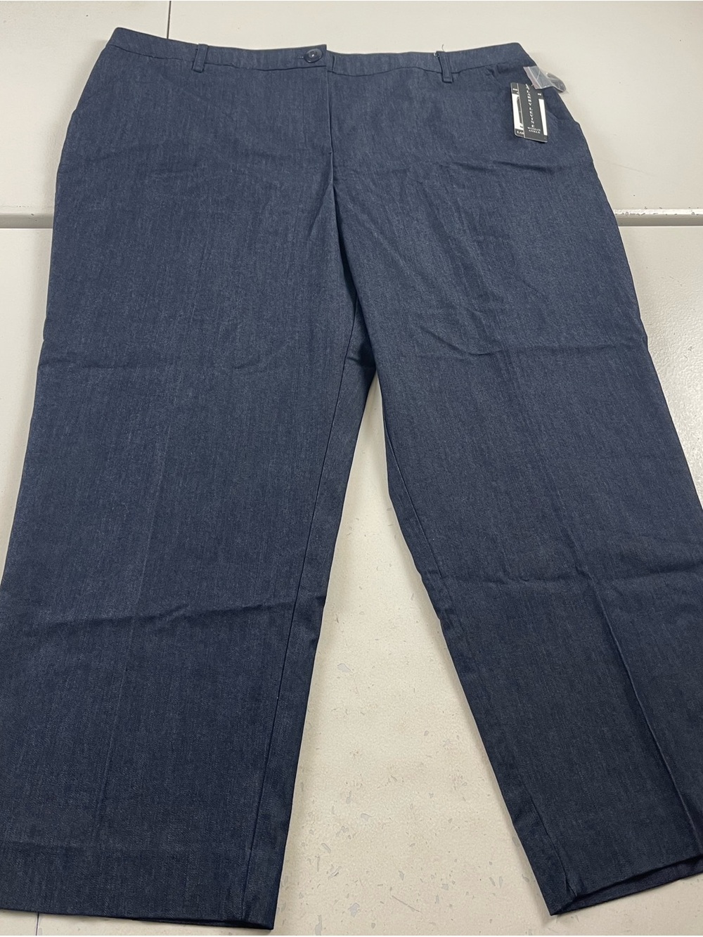 Larry Levin Pants Women Size 22W Ankle Comfort Waist.